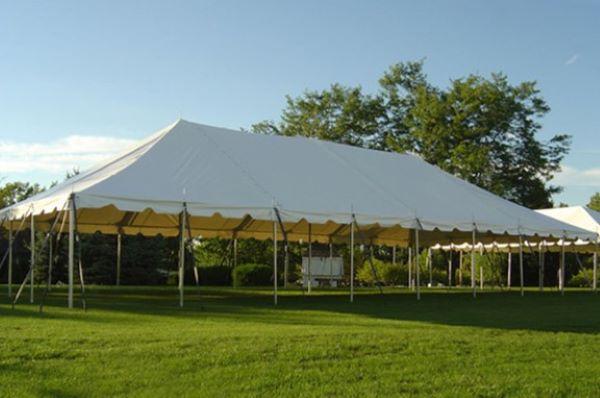 30' x 60' pole tent - sectional